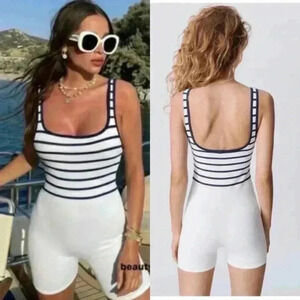 BNWT Zara women’s Limitless  Contour Seamless romper  size Xs-S